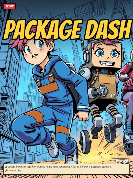 Generated comic cover