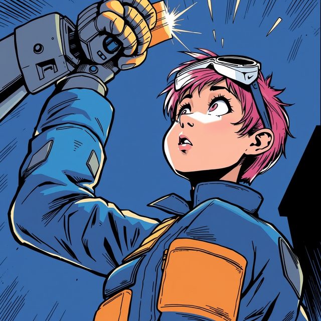 An agent's user asks for a comic