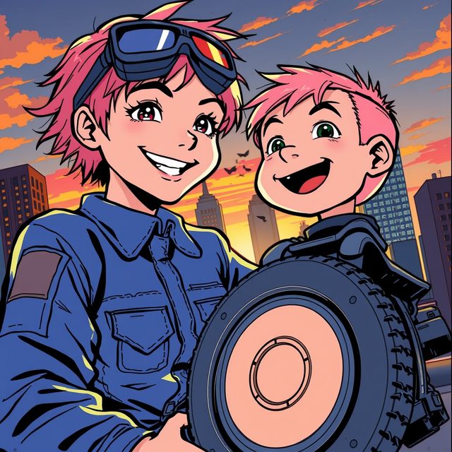 The finished comic is delivered